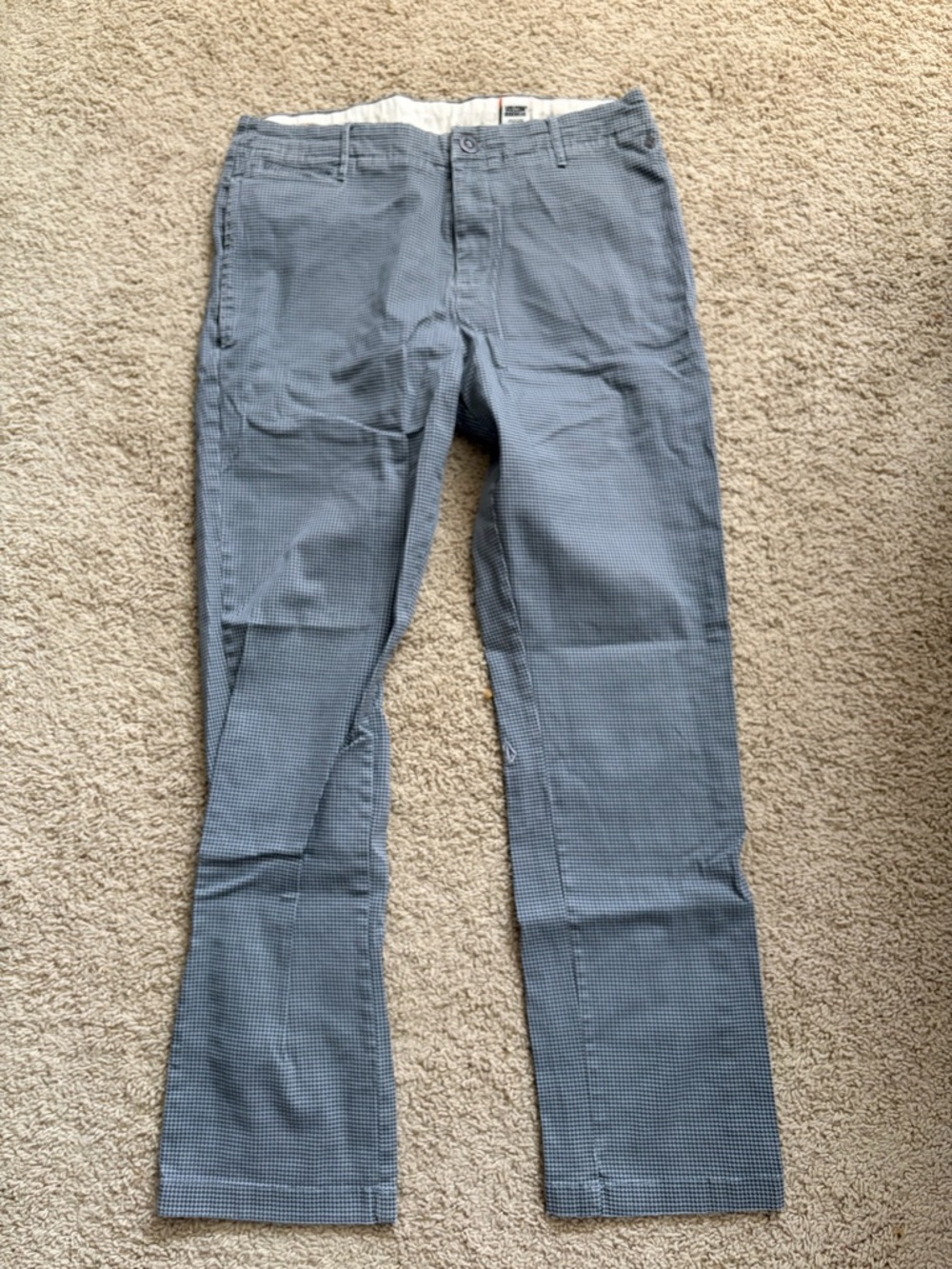 Volcom Workwear Cream/Tan Pants - Size 34